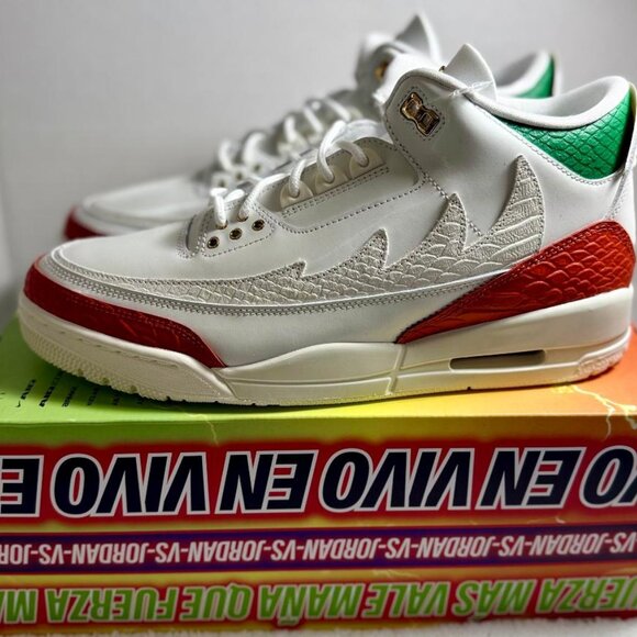 Air Jordan 3 Retro El Vuelo Size 11.5 - | NWB missing lid - Picture 5 of 12